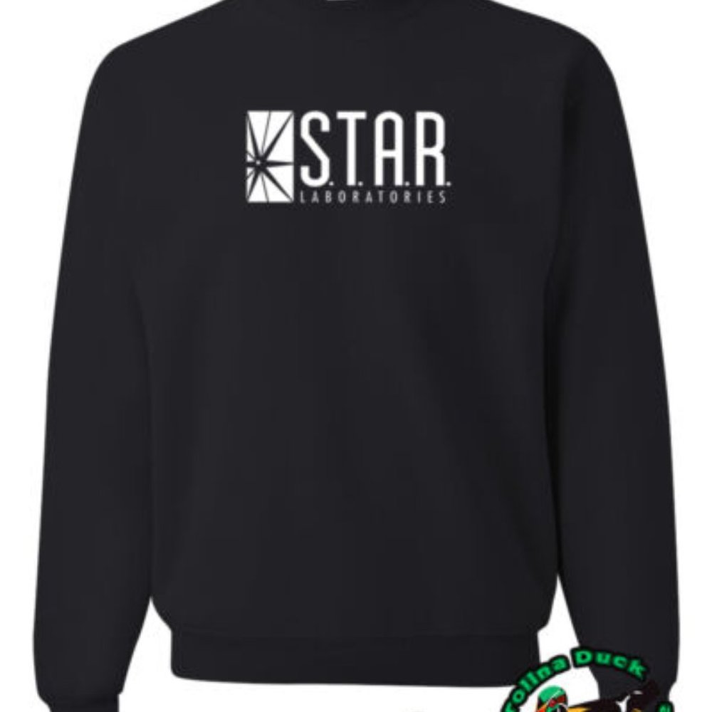 STAR Laboratories The Flash DC Comics TV Series S.T.A.R. Labs Crew Neck
